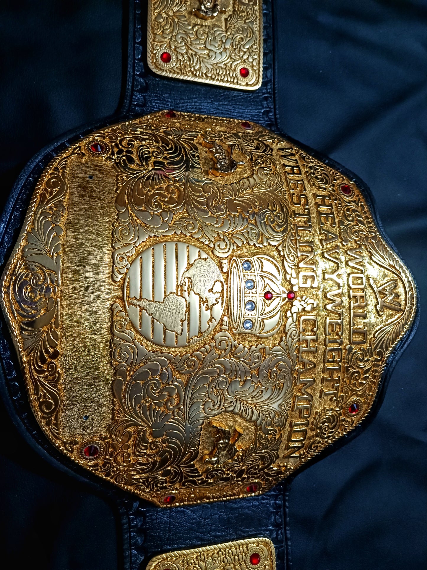 Big gold belt (24k textured version) - Moc Belts