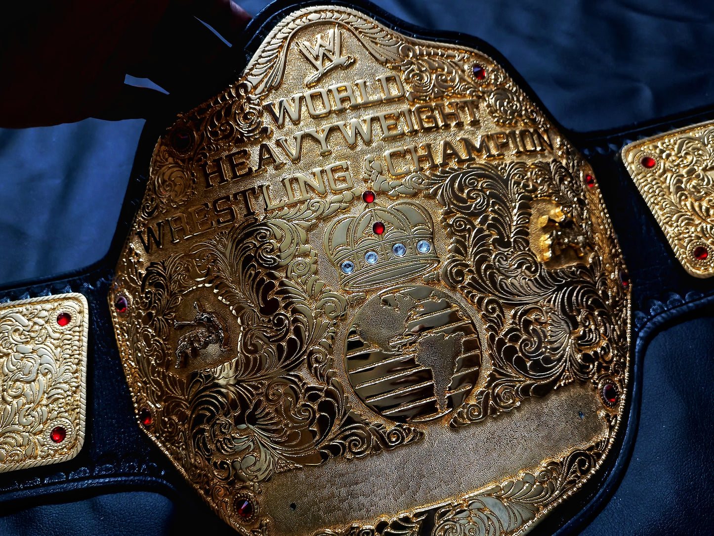 Big gold belt (24k textured version) - Moc Belts