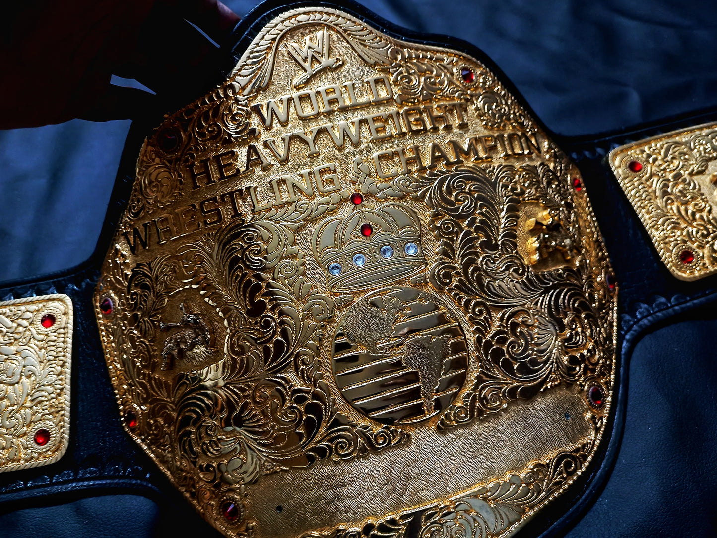 Big gold belt (24k textured version) - Moc Belts