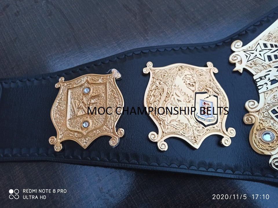 Undisputed Championship Belt (Premium 24 karate gold) - Moc Belts
