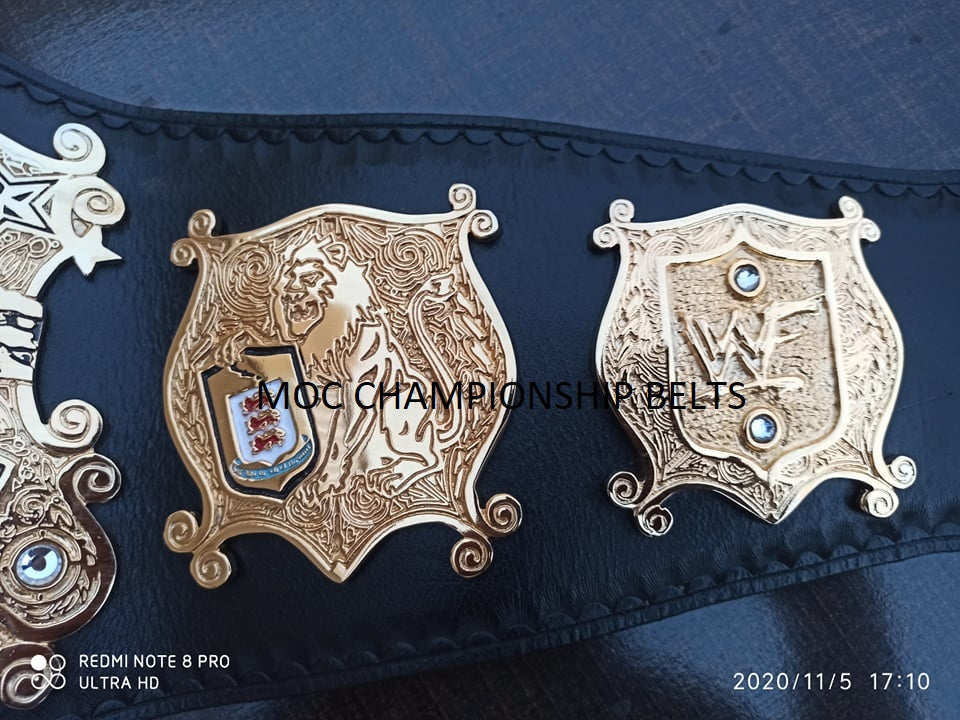 Undisputed Championship Belt (Premium 24 karate gold) - Moc Belts