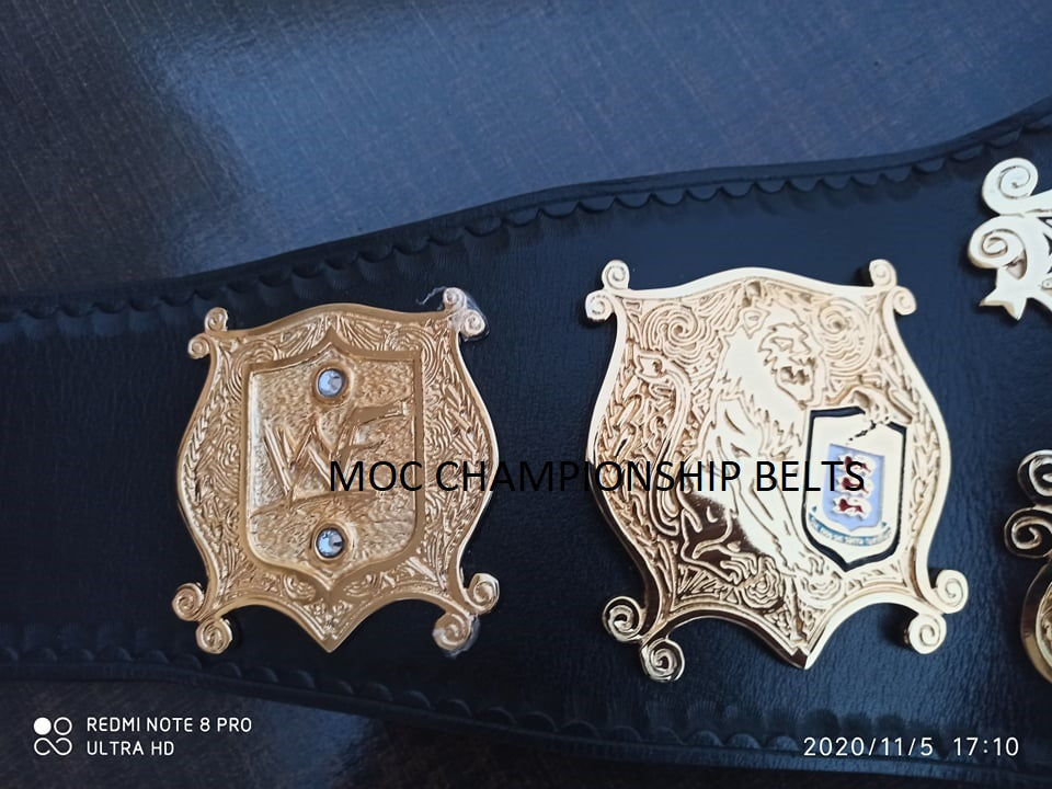 Undisputed Championship Belt (Premium 24 karate gold) - Moc Belts