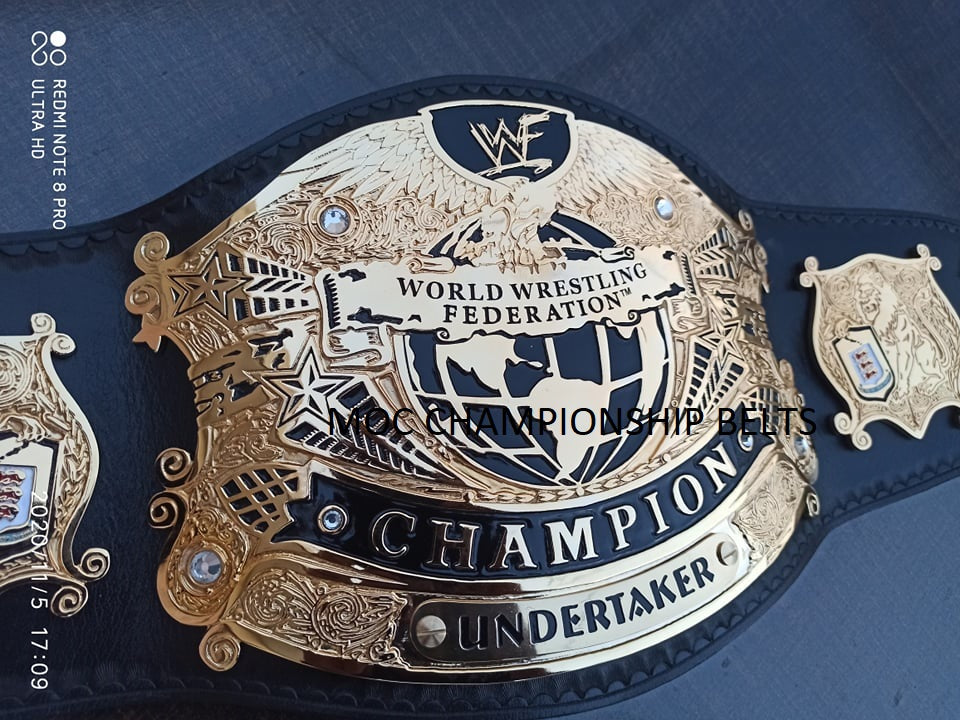 Undisputed Championship Belt (Premium 24 karate gold) - Moc Belts