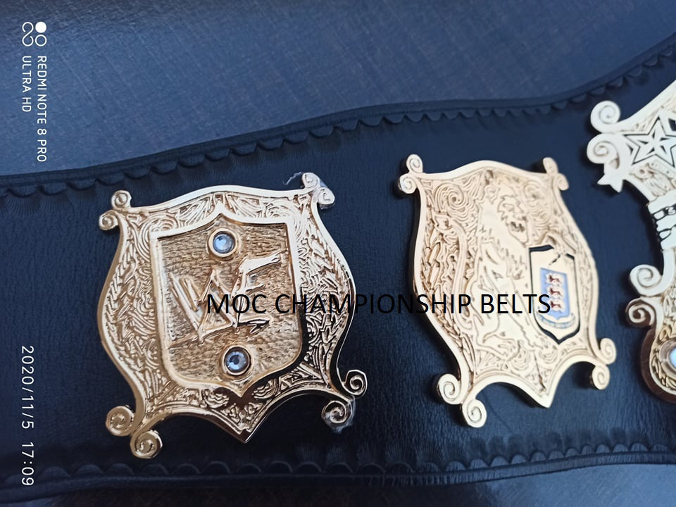 Undisputed Championship Belt (Premium 24 karate gold) - Moc Belts