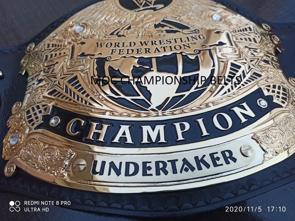 Undisputed Championship Belt (Premium 24 karate gold) - Moc Belts
