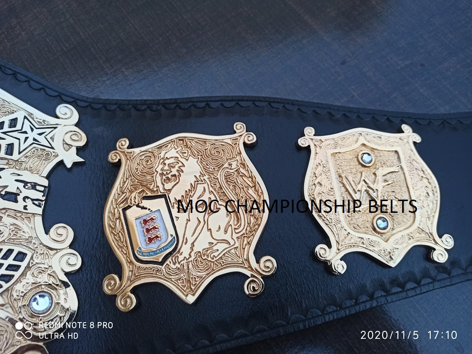 Undisputed Championship Belt (Premium 24 karate gold) - Moc Belts