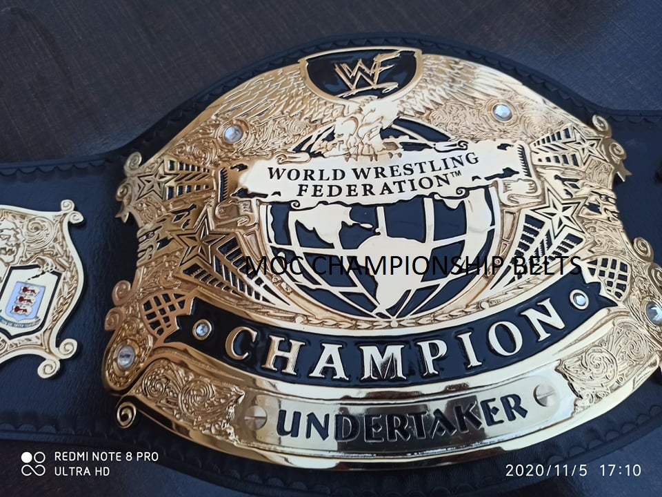 Undisputed Championship Belt (Premium 24 karate gold) - Moc Belts