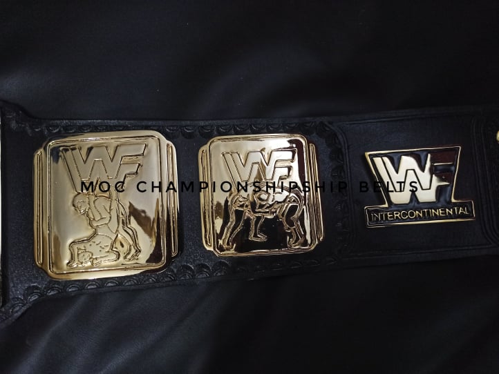 Intercontinental championship belt (24k gold) economy style - Moc Belts