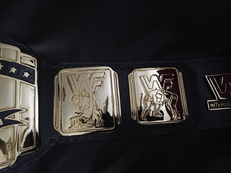 Intercontinental championship belt (24k gold) economy style - Moc Belts