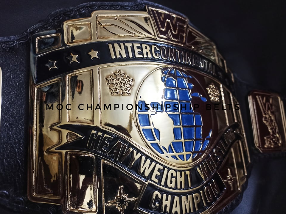 Intercontinental championship belt (24k gold) economy style - Moc Belts