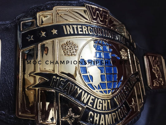 Intercontinental championship belt (24k gold) economy style - Moc Belts