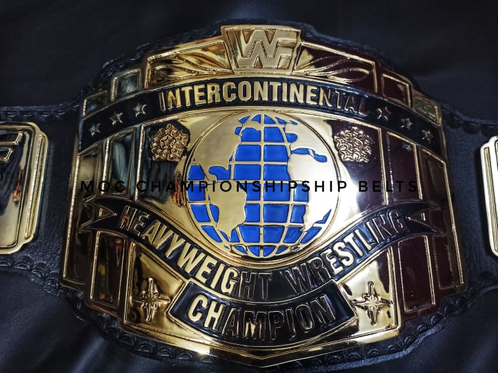Intercontinental championship belt (24k gold) economy style - Moc Belts