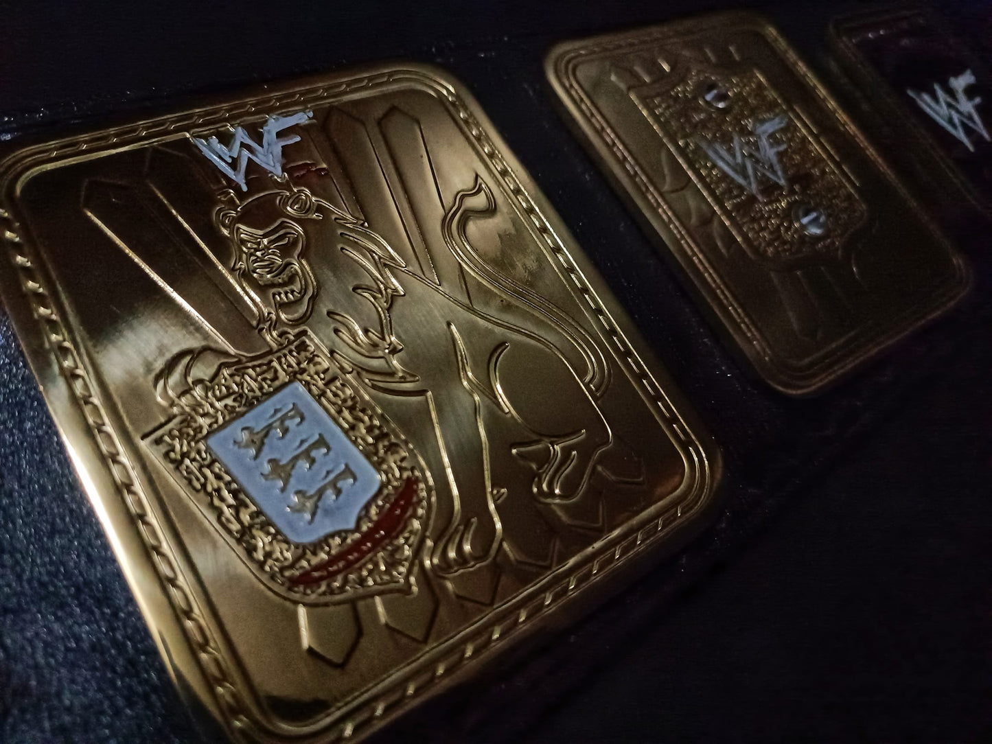 Attitude Era "BIG EAGLE" scratch (Economy series) - Moc Belts
