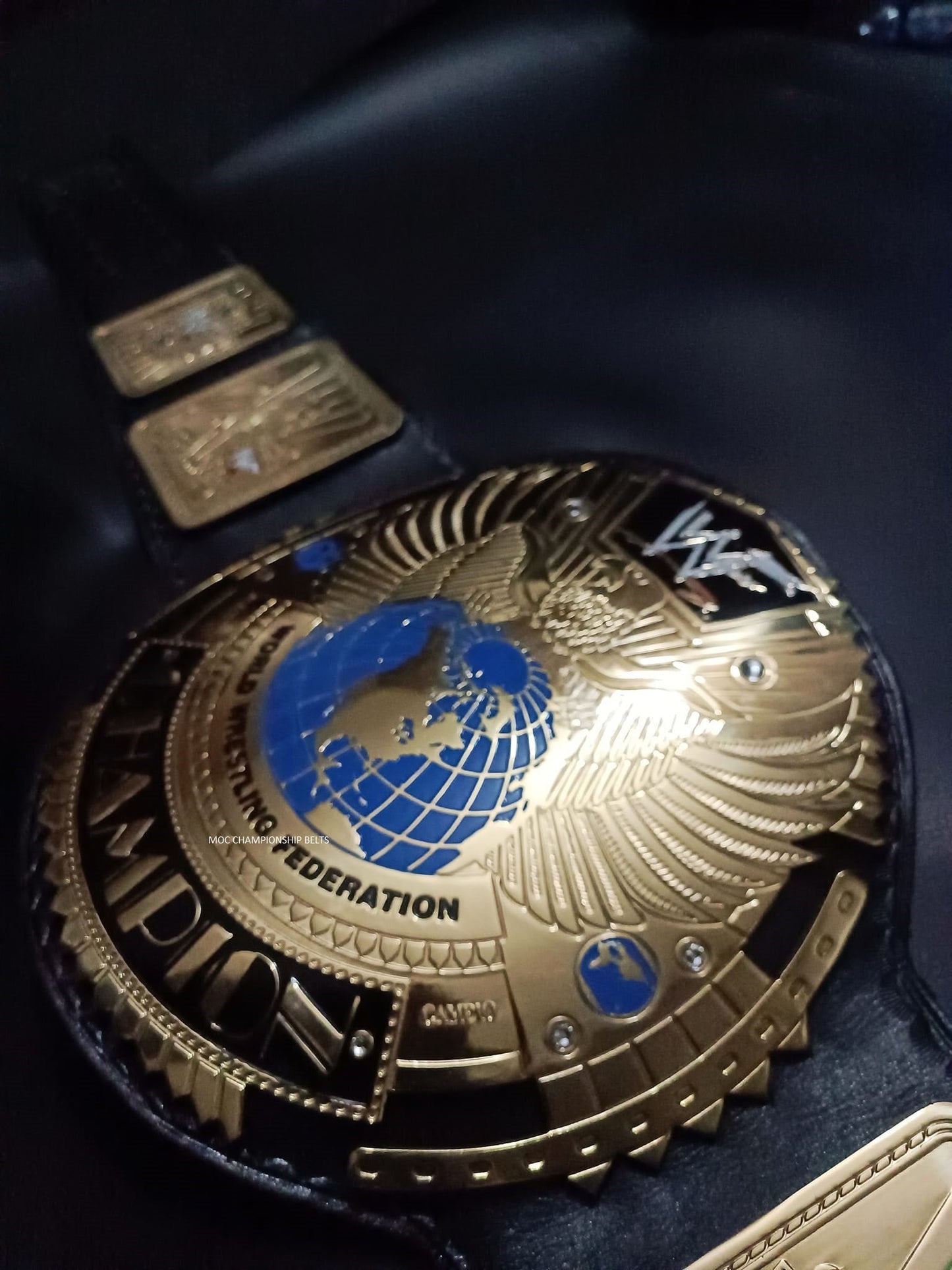Attitude Era "BIG EAGLE" scratch (Economy series) - Moc Belts