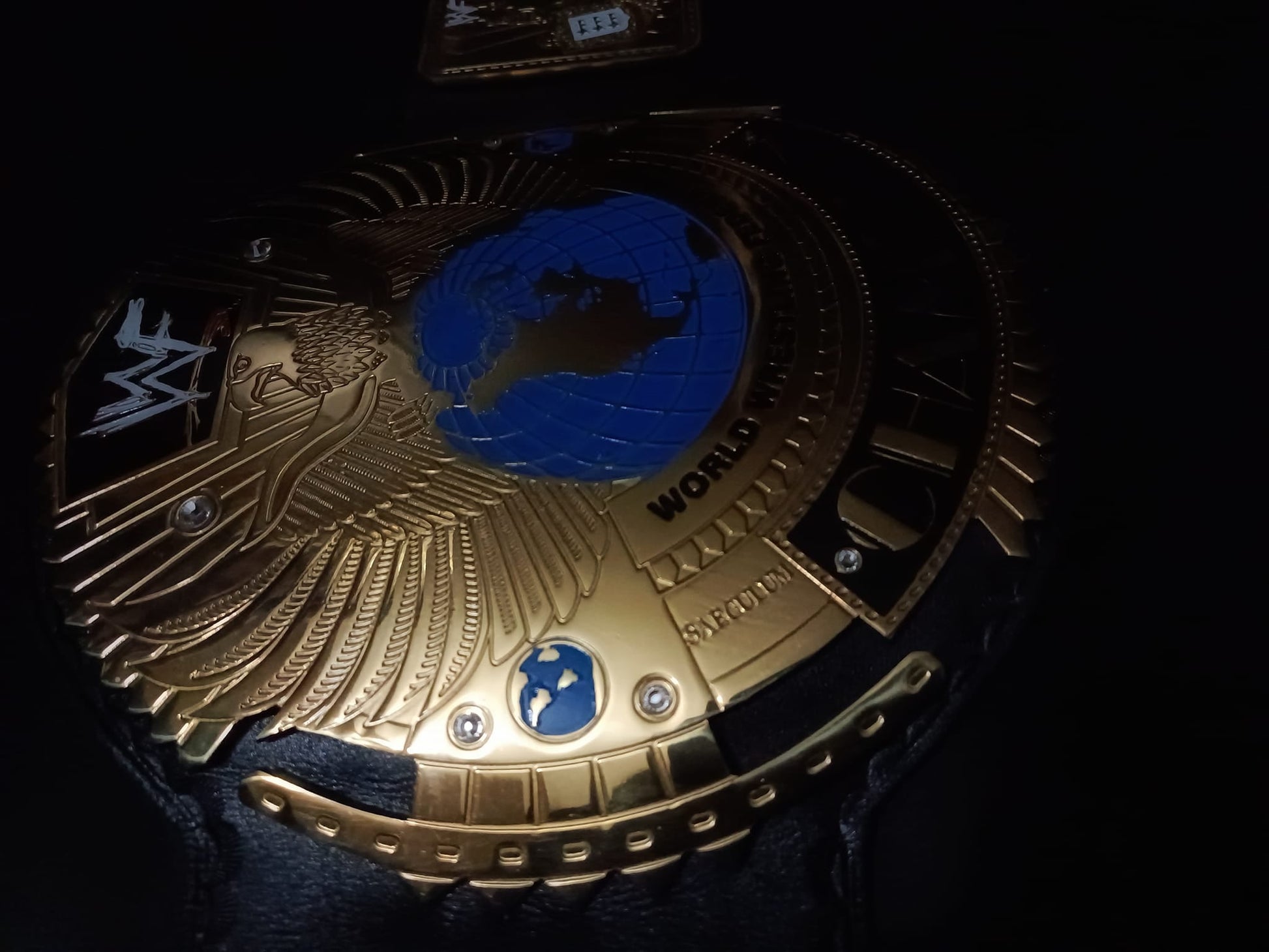 Attitude Era "BIG EAGLE" scratch (Economy series) - Moc Belts
