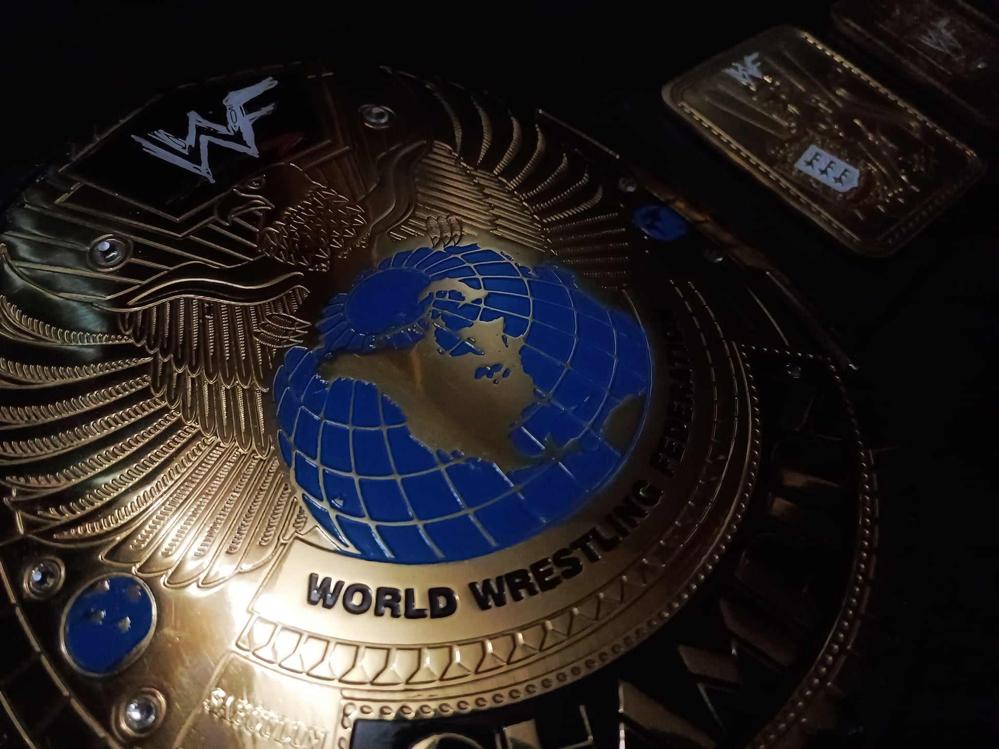 Attitude Era "BIG EAGLE" scratch (Economy series) - Moc Belts