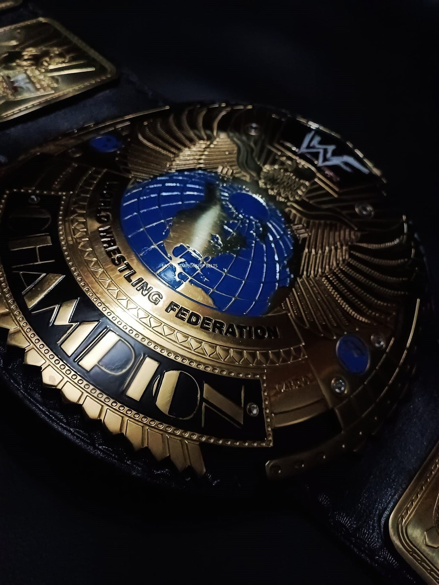 Attitude Era "BIG EAGLE" scratch (Economy series) - Moc Belts