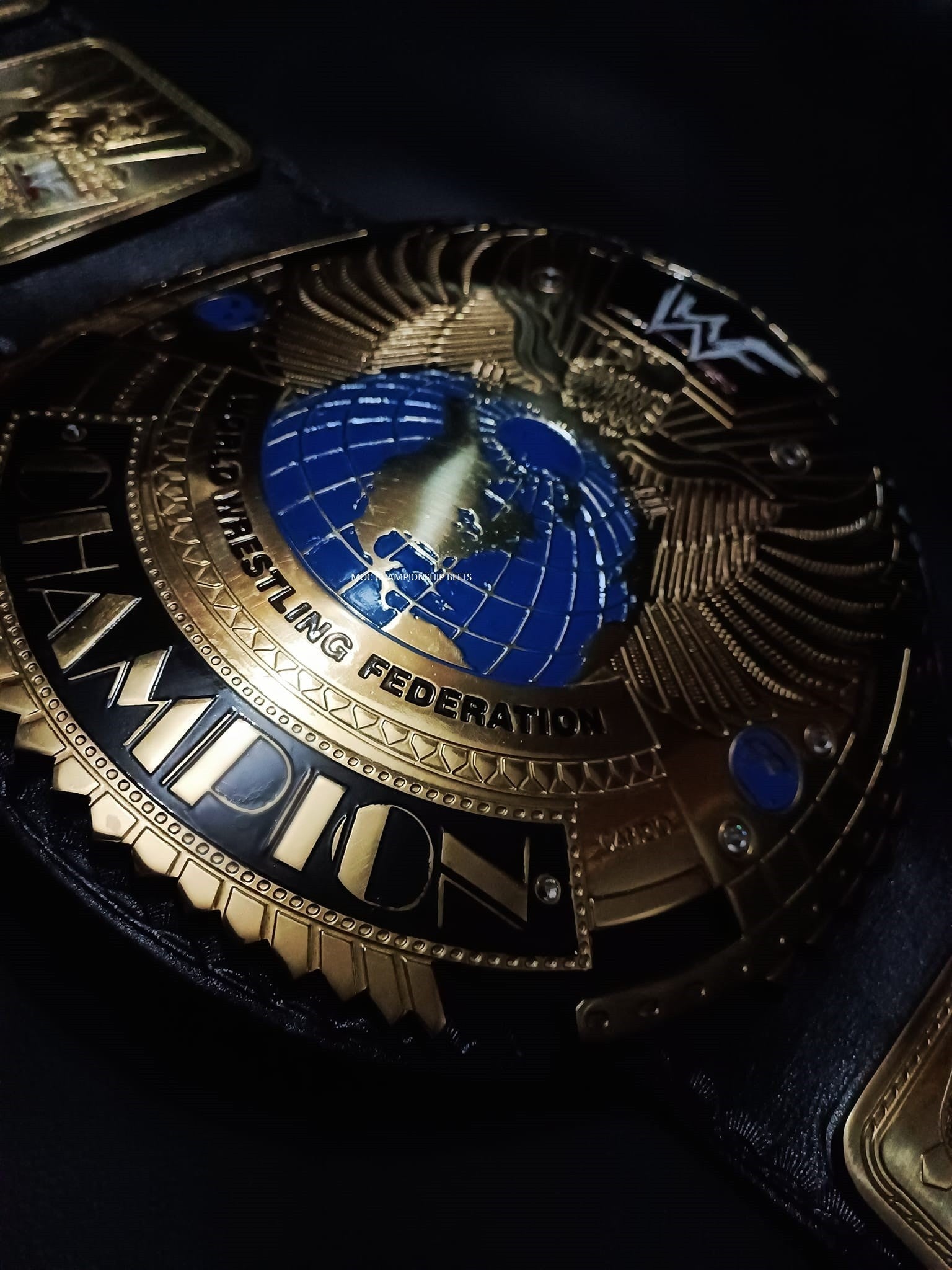 Attitude Era "BIG EAGLE" scratch (Economy series) - Moc Belts