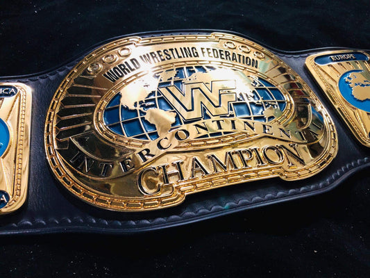 Oval Intercontinental belt (24 karate swiss gold) - Moc Belts