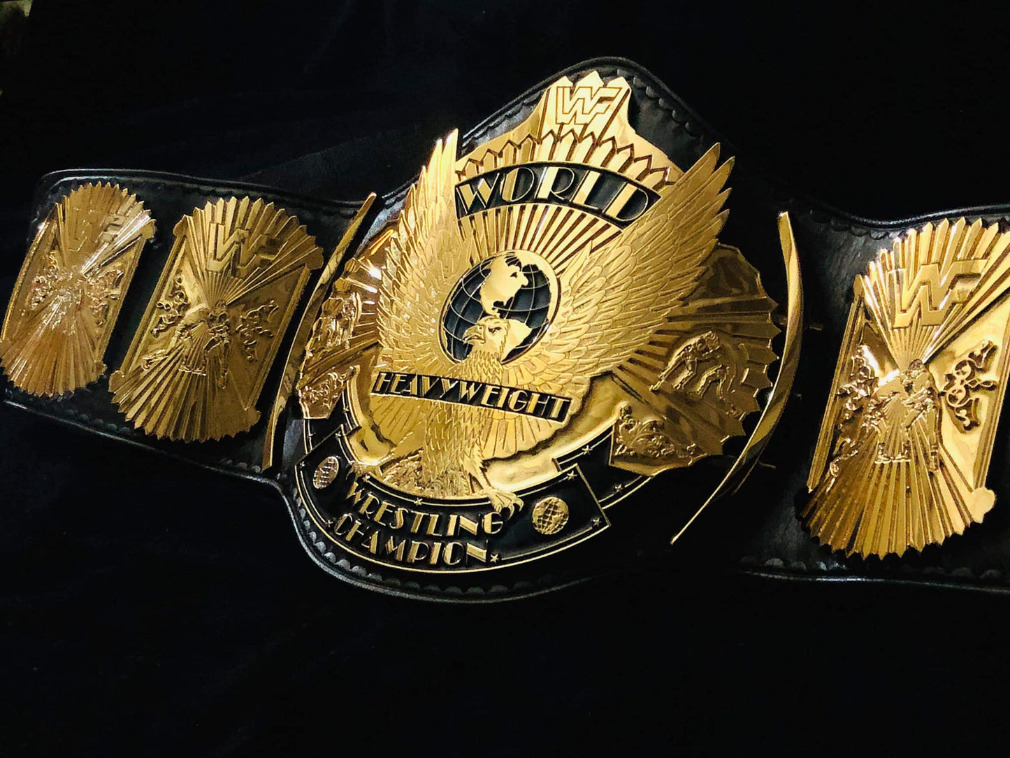 Winged Eagle Belt (Premium 24 karate gold) - Moc Belts
