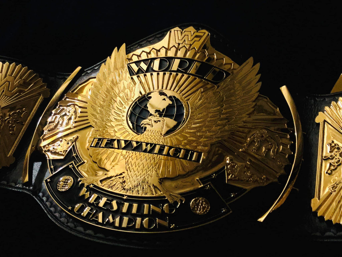 Winged Eagle Belt (Premium 24 karate gold) - Moc Belts