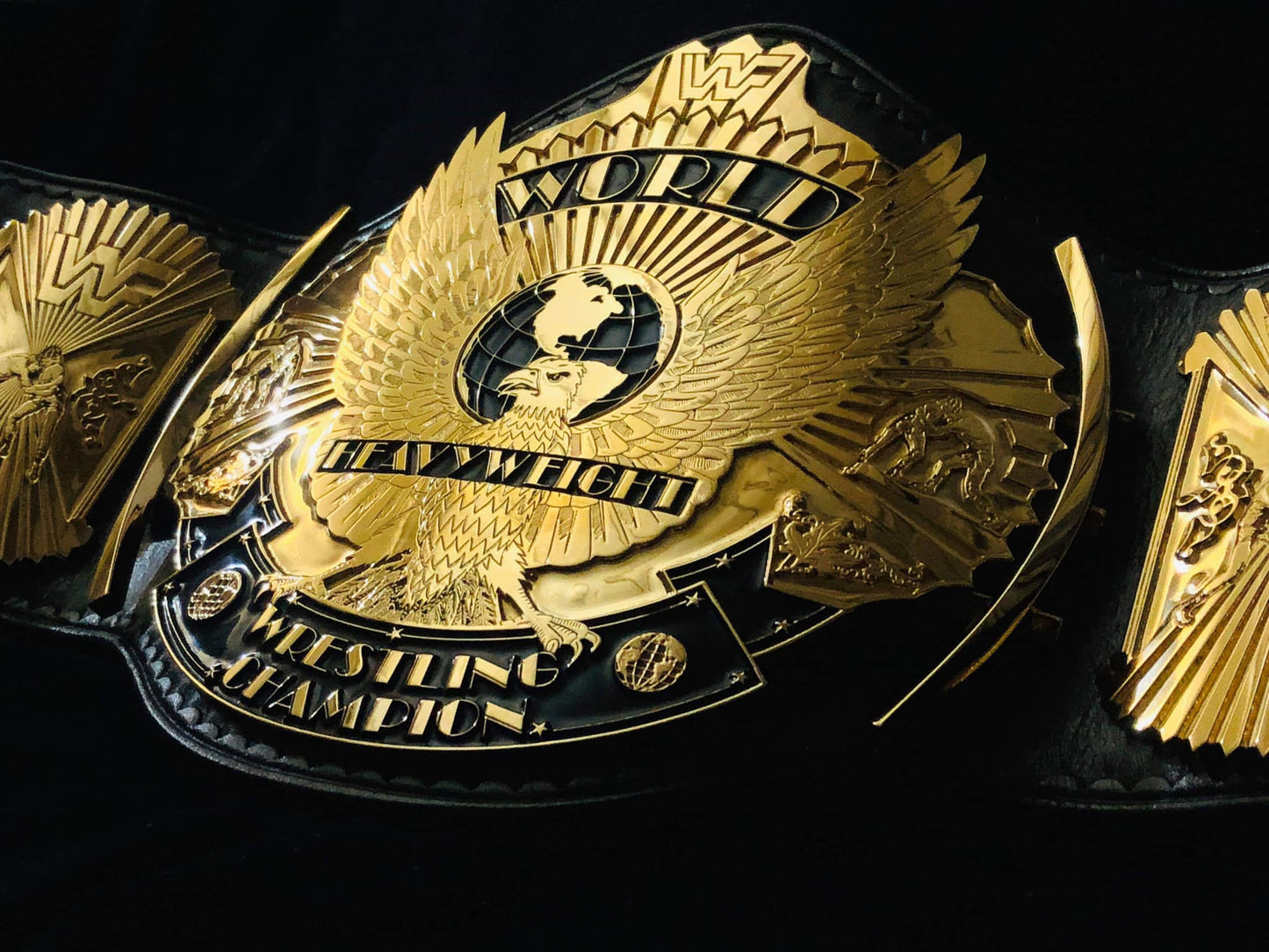 Winged Eagle Belt (Premium 24 karate gold) - Moc Belts