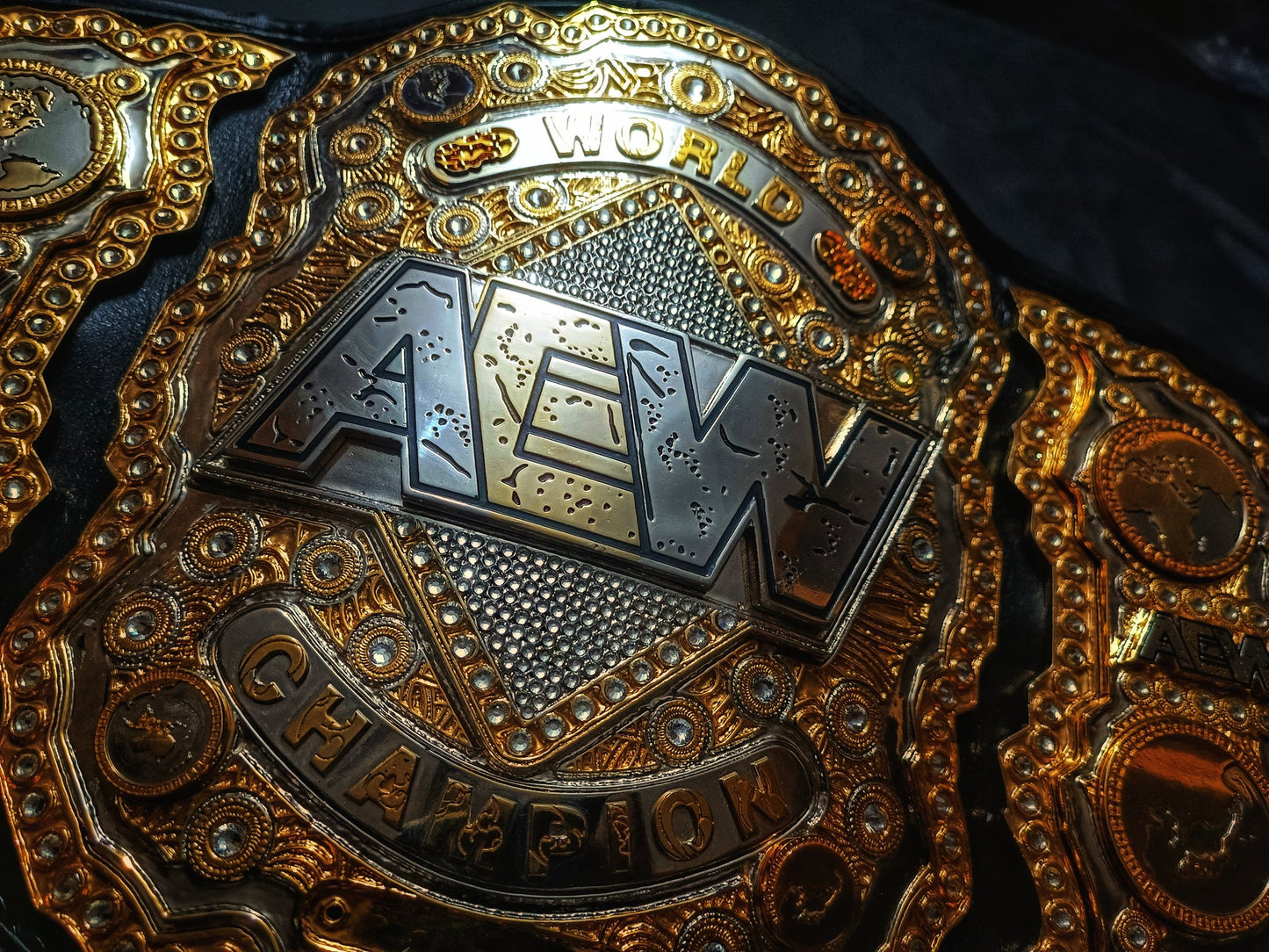 AEW Heavyweight title (Upgraded TV Version) - Moc Belts
