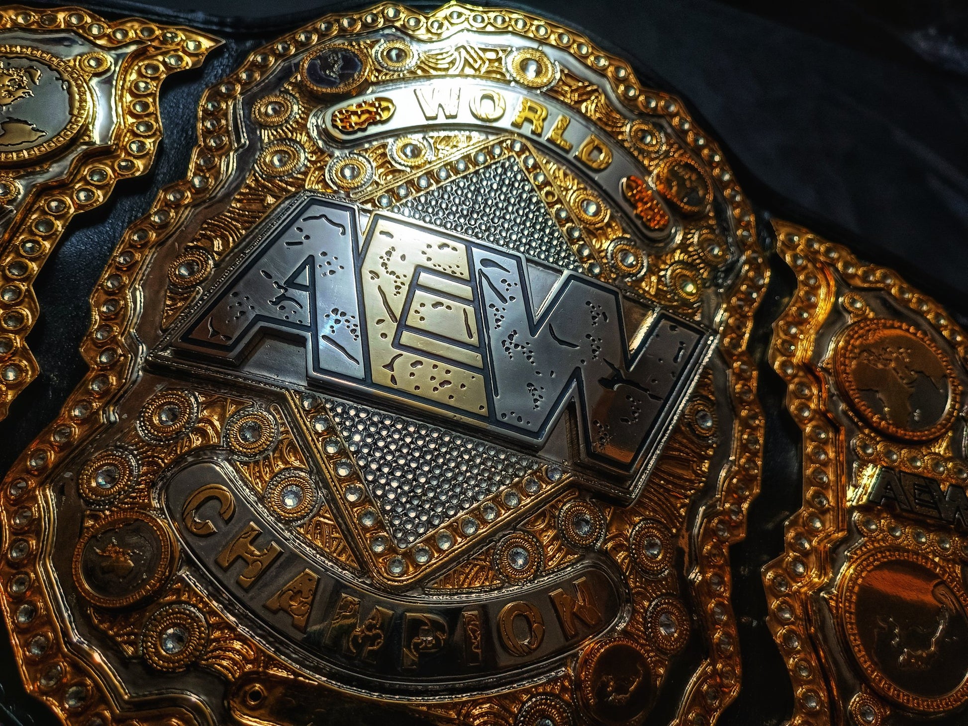 AEW Heavyweight title (Upgraded TV Version) - Moc Belts