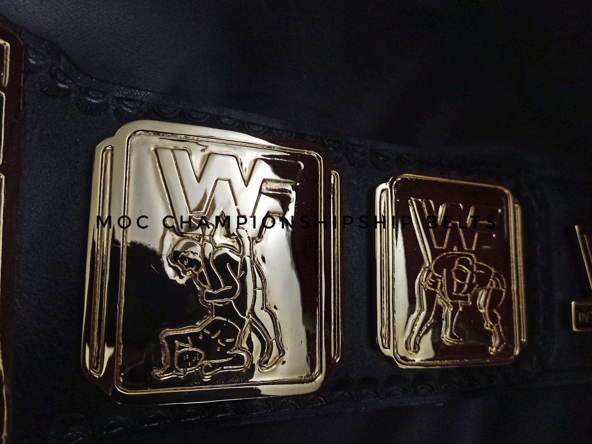 Intercontinental championship belt (24k gold) economy style - Moc Belts