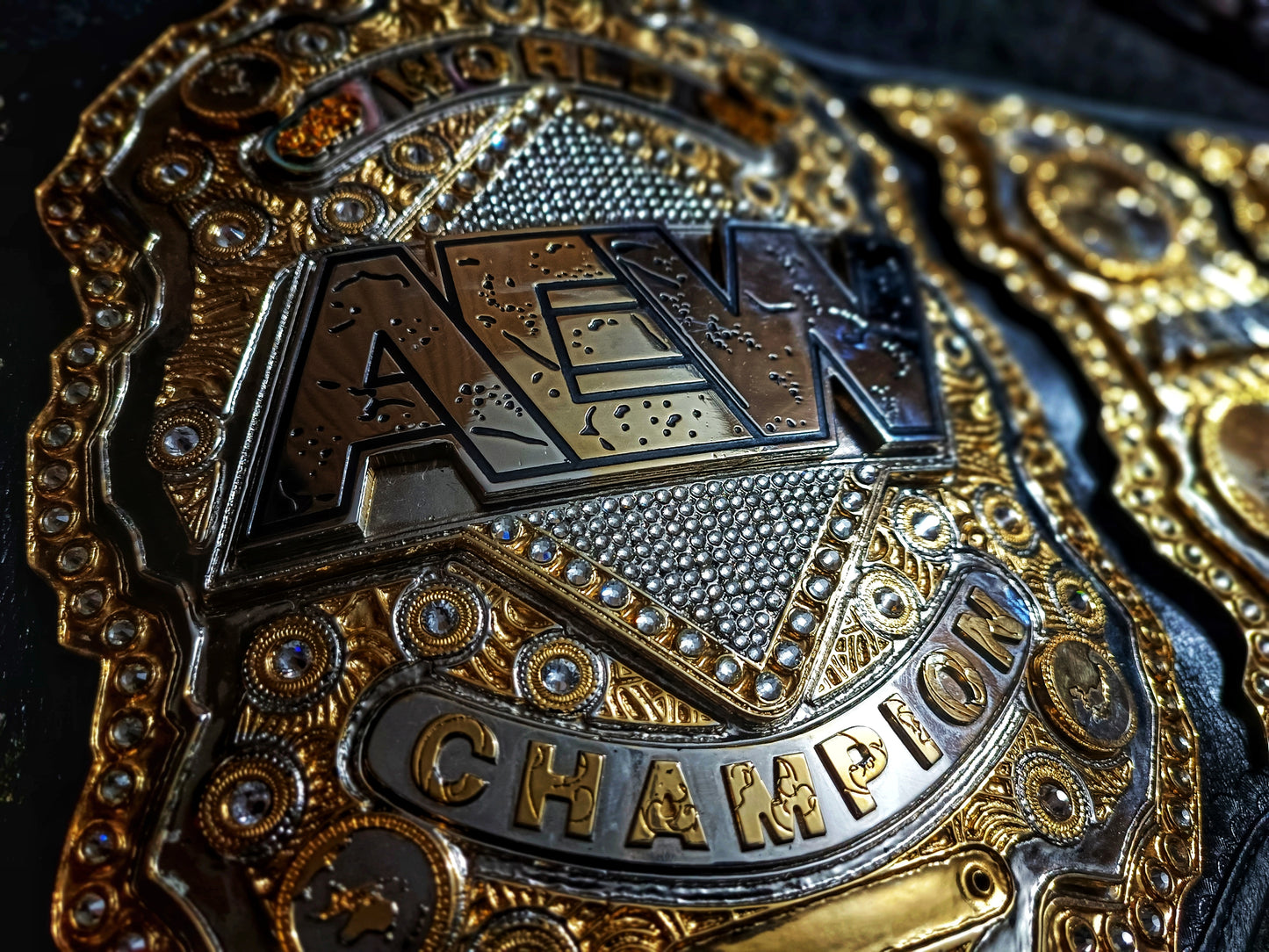 AEW Heavyweight title (Upgraded TV Version) - Moc Belts
