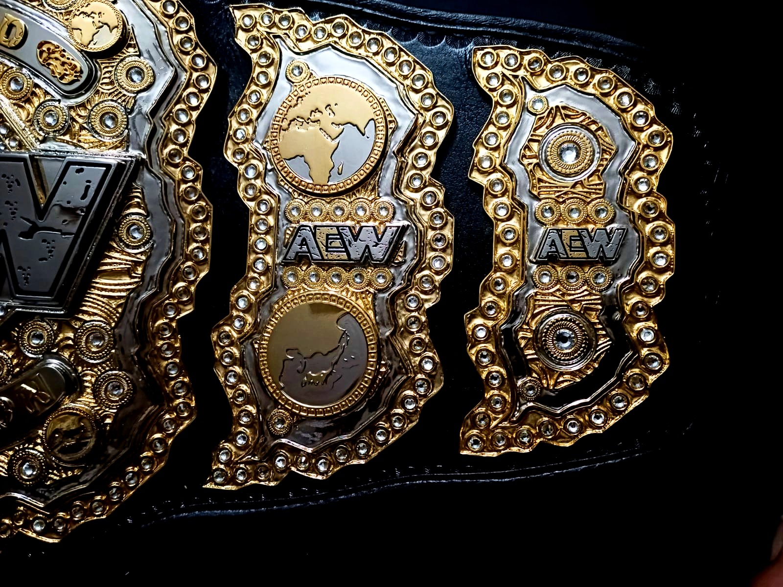 AEW Heavyweight title (Upgraded TV Version) - Moc Belts