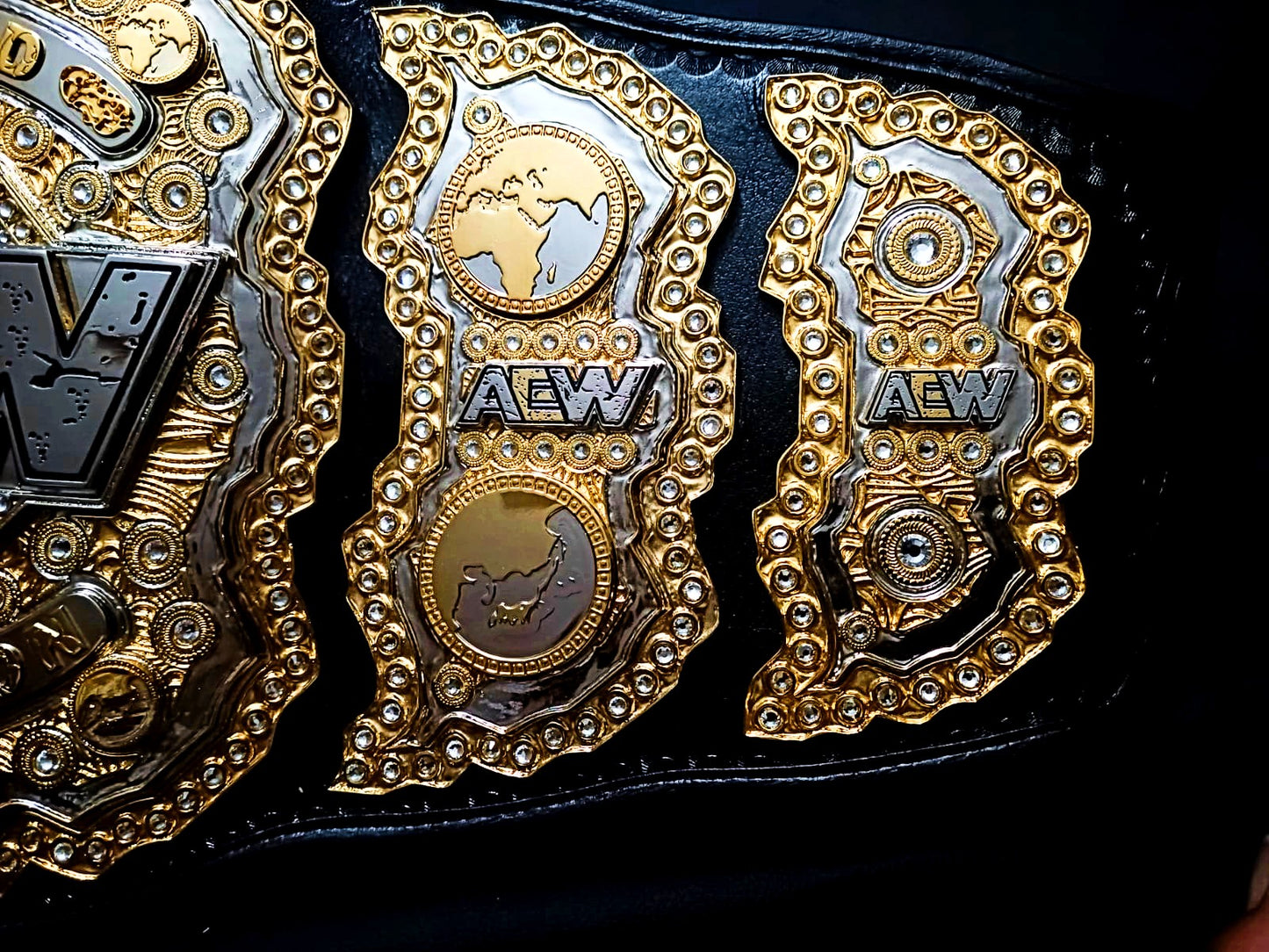 AEW Heavyweight title (Upgraded TV Version) - Moc Belts
