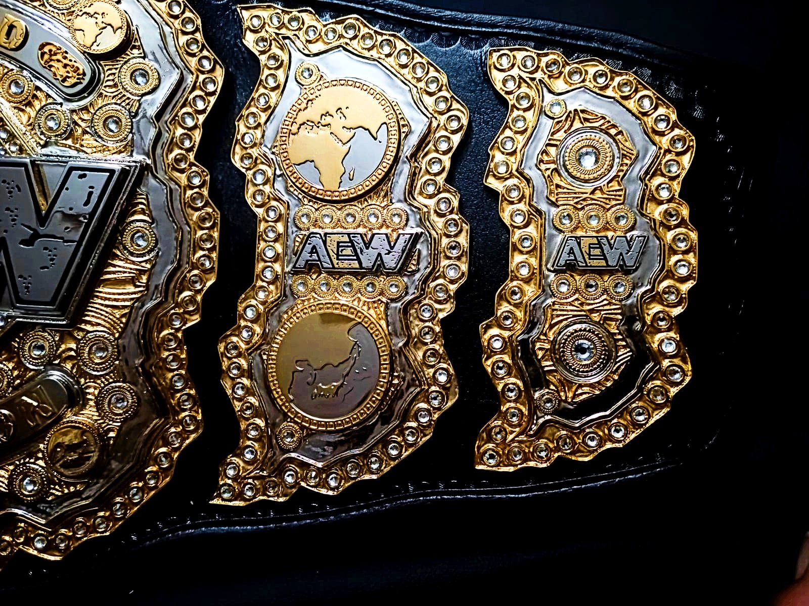AEW Heavyweight title (Upgraded TV Version) - Moc Belts