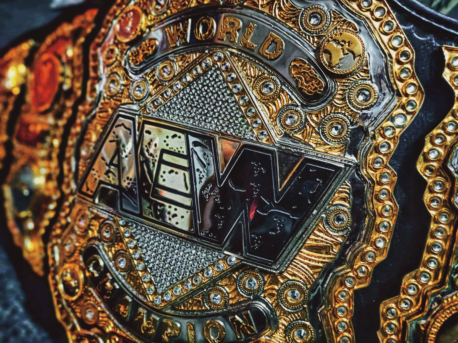 AEW Heavyweight title (Upgraded TV Version) - Moc Belts
