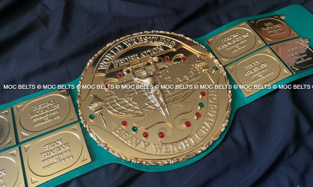 WWF Big Green belt ( Premium) - Moc Belts 