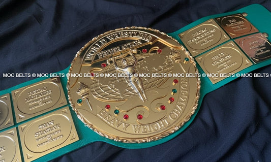 WWF Big Green belt ( Premium) - Moc Belts 
