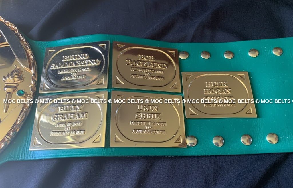 WWF Big Green belt ( Premium) - Moc Belts 