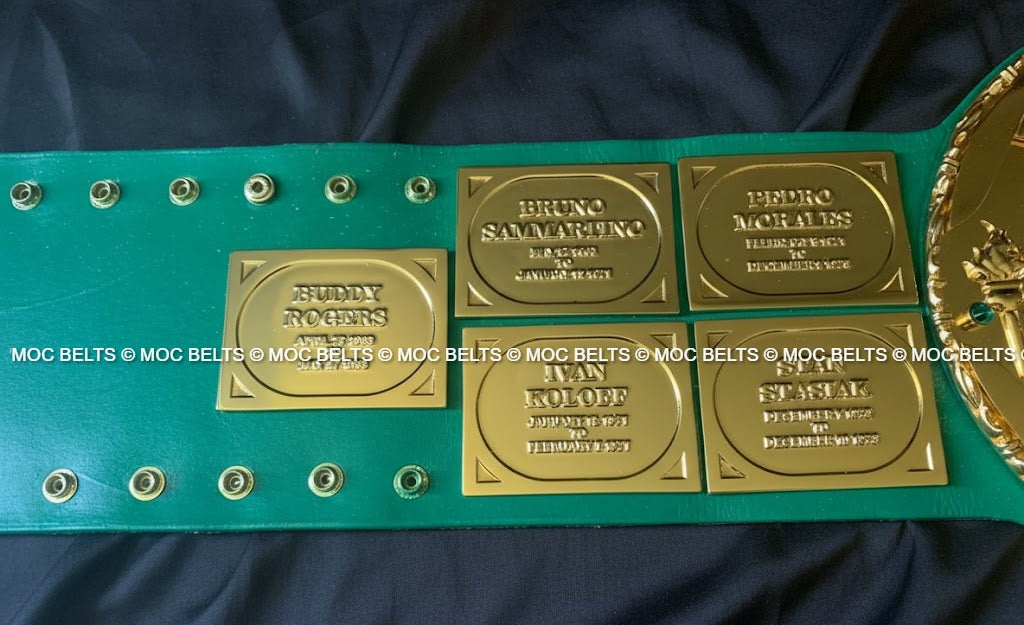 WWF Big Green belt ( Premium) - Moc Belts 