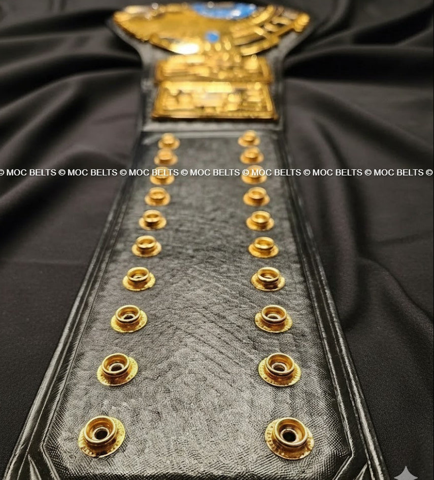 WWF Big Eagle scratch logo belt (Premium) - Moc Belts 