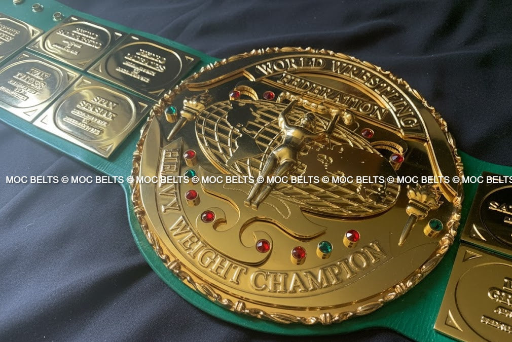 WWF Big Green belt ( Premium) - Moc Belts 