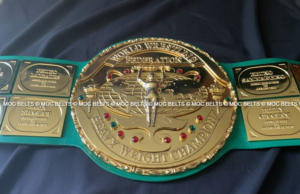 WWF Big Green belt ( Premium) - Moc Belts 