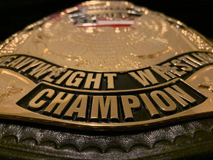 WCW US championship belt (24k swiss gold) - Moc Belts 