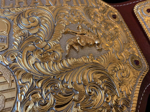 Big Gold Premium series (Hand engraved, Hand textured 24 karate gold) - Moc Belts 