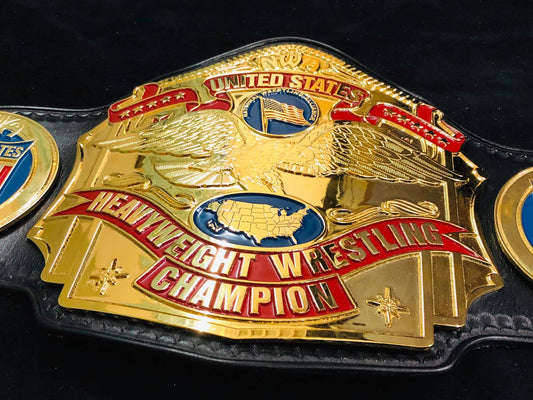 NWA us title (24k swiss gold) - Moc Belts 