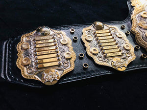 IWGP wrestling title (24k karate swiss gold) premium - Moc Belts 