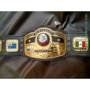 NWA Worlds Heavyweight Championship Belt - Moc Belts 