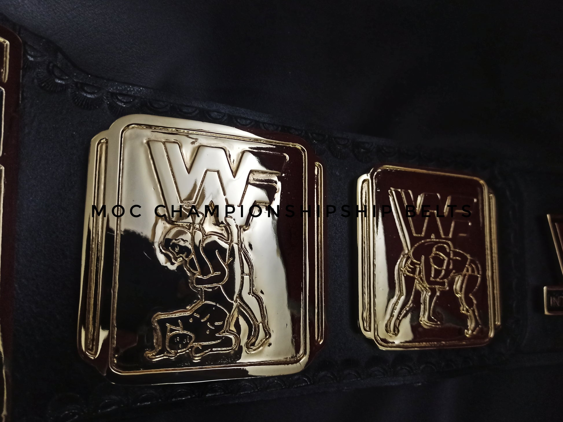 Intercontinental championship belt (24k gold) economy style - Moc Belts 