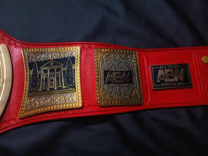 AEW TNT Heavyweight title (Red series) - Moc Belts 