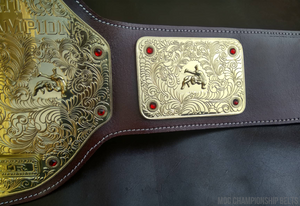 Big Gold Belt - Moc Belts 